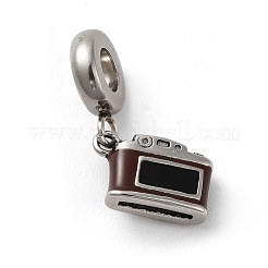 304 нержавеющая сталь эмалированная европейские подвески-шармы STAS-G308-20AS