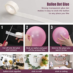 Point de colle de fixation de ballon&nbsp;DIY-WH0146-64