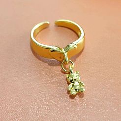 Открытые кольца из цинкового сплава&nbsp;FS-WGA1D6B-02