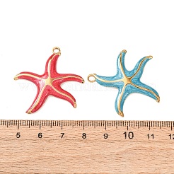 304 Edelstahl-Emaille-Anhänger&nbsp;STAS-H261-01C-G