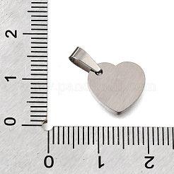 Valentinstag 304 Edelstahl Charms&nbsp;STAS-G400-08P