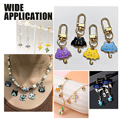 Подвески из сплава эмали 40шт 10 стиля&nbsp;ENAM-PH0002-51