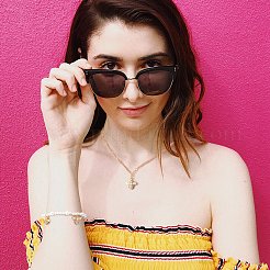 Подвески из кубического циркония с покрытием из латуни&nbsp;ZIRC-SZ0004-24