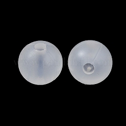 100 шт. прозрачные смоляные бусины&nbsp;MACR-WH0007-145