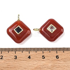Natürlichen Karneol Anhänger&nbsp;G-K372-05G-10