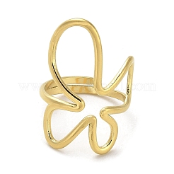 Anelli regolabili in acciaio inossidabile dorato 304&nbsp;RJEW-C036-02A-G