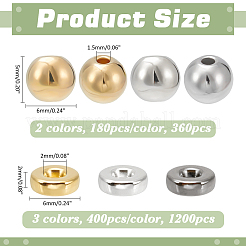 1560шт 5 стиля пластиковые бусины ccb&nbsp;CCB-ME0001-08