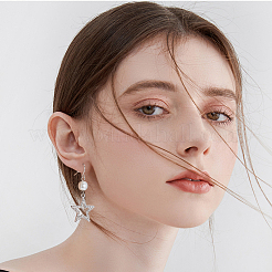 200 шт. латунные крючки для сережек с 200 шт. пластиковыми гайками&nbsp;FIND-BBC0015-81