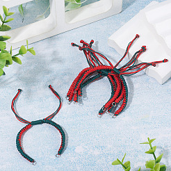 Herstellung von Nylonfadenarmbändern&nbsp;AJEW-TAC00104