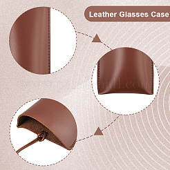 Сумки для хранения очков из искусственной кожи&nbsp;ABAG-WH20015-02A