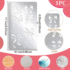 Трафареты для резки металла в стиле ретро из нержавеющей стали&nbsp;DIY-WH0242-394