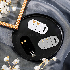 15 шт. 3-х цветные акриловые органайзеры для сережек&nbsp;EDIS-WH20015-002