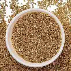 Полукруглые бусины toho 6/0&nbsp;X-SEED-DR06-PF557