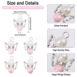 Подвеска из акрила и сплава&nbsp;PALLOY-CA00011