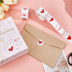 2 Rolle selbstklebende Papieraufkleber in 2 Ausführungen&nbsp;DIY-GF0013-11