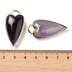 Подвески из натурального аметиста &nbsp;G-K347-01G-03