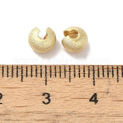 Couvre de perles à écraser en laiton &nbsp;FIND-Z039-07C-G