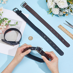 8 шт. 2 пряжки из искусственной кожи и цинкового сплава&nbsp;AJEW-NB0006-92A