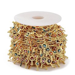 Catene a maglie con barra curva in ottone&nbsp;CHC-C001-06G