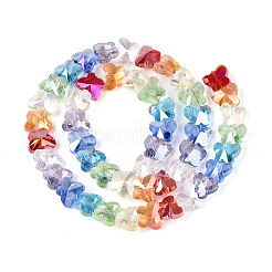 Прозрачные стеклянные бусины нити&nbsp;GLAA-T025-03B-01