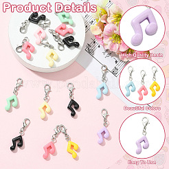 15 pz decorazioni pendenti in resina&nbsp;HJEW-YW00558