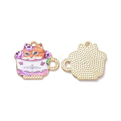 Подвески из эмали и сплава&nbsp;ENAM-A139-02G