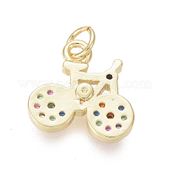 Латунные микро проложить кубического циркония подвески&nbsp;LS-ZIRC-I032-67G