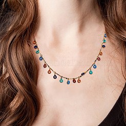 Набор для изготовления ожерелья из цепочки своими руками&nbsp;DIY-SZ0001-55G