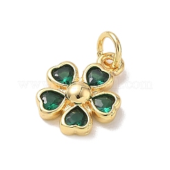 Ottone micro spianare pendenti zirconi&nbsp;KK-L268-031G
