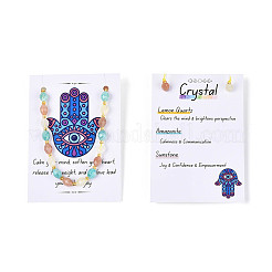 Нити из бусин из натурального лимонного кварца&nbsp;G-N358-04A-08