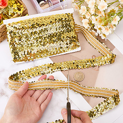 Лента из полиэстера с пайетками для животных&nbsp;OCOR-WH20003-18A