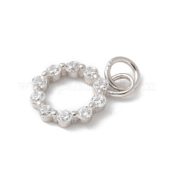 S925 подвеска из стерлингового серебра с микропаве из кубического циркония&nbsp;LS-STER-H115-02A-S