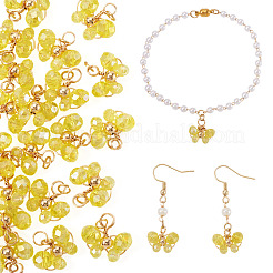 20шт стеклянные подвески&nbsp;PALLOY-TAC0213