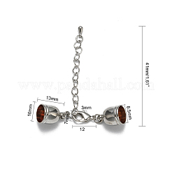 Латунный удлинитель цепи&nbsp;KK-L089-04P-NF