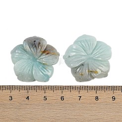 Natürliche Blumenanhänger aus Amazonit&nbsp;G-B097-01A-08
