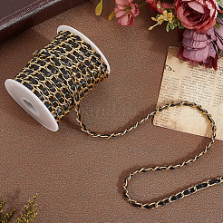 Chaînes à corde en aluminium oxydé cuthollow 10 yard&nbsp;CHA-CL0001-01B-02