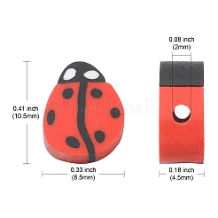 100шт бусины из полимерной глины ручной работы&nbsp;CLAY-CJ0001-67