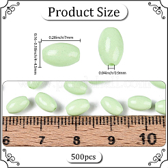 500 шт. стеклянные бусины с эффектом запекания&nbsp;SEED-PA0001-05C