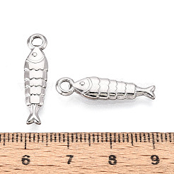 Pendentifs poissons en acier inoxydable 304&nbsp;STAS-T069-08P