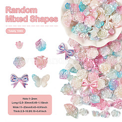 100 г непрозрачных акриловых бусин&nbsp;OACR-TA0002-93B