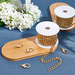 Kits de fabrication de colliers en chaîne bricolage&nbsp;DIY-CA0002-75LG
