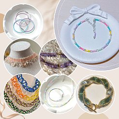 70 г двухцветные непрозрачные стеклянные бусины-скрутки&nbsp;GLAA-PH0003-70