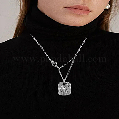 Наборы для самостоятельного изготовления браслетов и ожерелий из нержавеющей стали&nbsp;DIY-LP0004-55