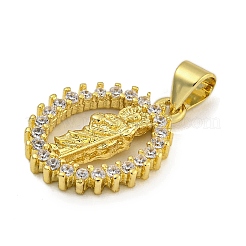 Стойки обшивки латунь микро проложить Циркон подвеску&nbsp;KK-C074-58G-03