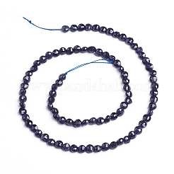 Sintetici blu Goldstone fili di perline&nbsp;G-E560-C02-4mm