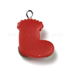 Рождественские подвески из непрозрачной смолы RESI-G043-A10