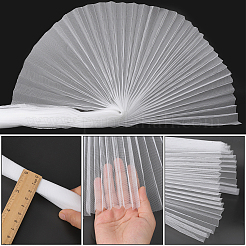 Полиэстеровая плиссированная ткань&nbsp;DIY-WH20007-674A