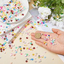 600 Stück 3 Arten undurchsichtige Harz Cabochons&nbsp;CRES-FH0001-22