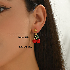 Boucles d'oreilles pendantes élégantes en laiton&nbsp;PA9879-2