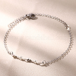 Muttertag 201 Edelstahl-Gliederarmbänder&nbsp;WG2A4DB-02
